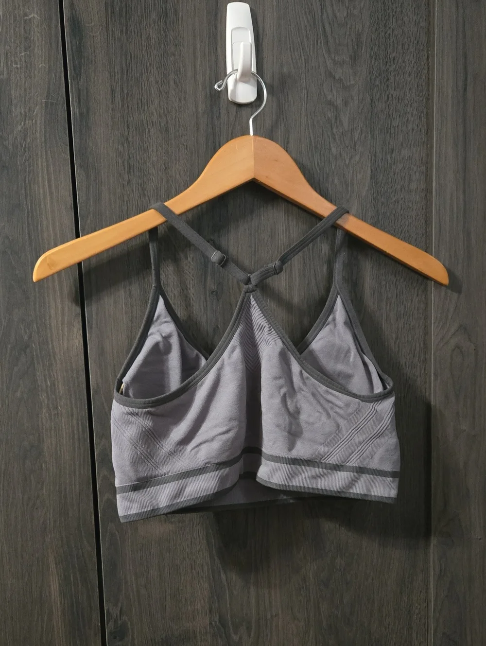 Avia Gray Strappy Sports Bra
